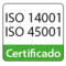 Adecuado para sistemas de gestión según la norma ISO 14001:2015 y ISO 45001:2018