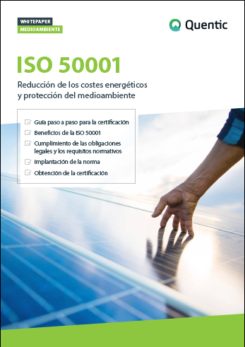 energía eficiente para la normativa de taxonomía de la UE ISO 50001